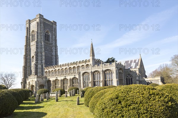 Historic village parish church of Saint Peter and Saint Paul