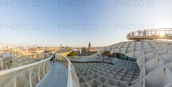 View over Seville