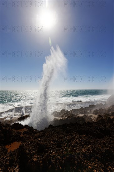 Coastal blowhole