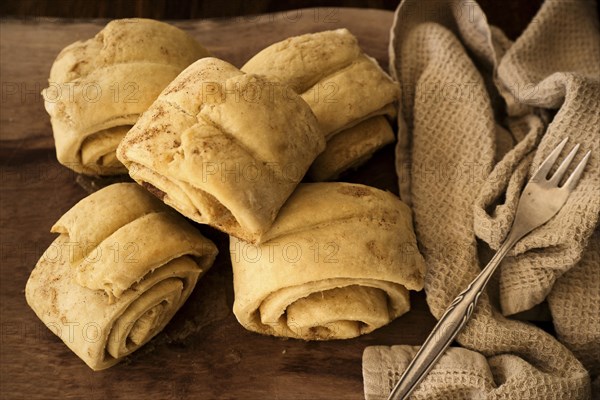 Freshly baked cinnamon buns