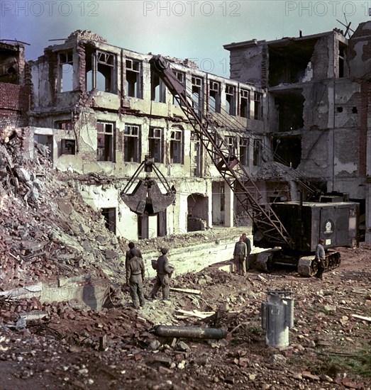 Destroyed buildings