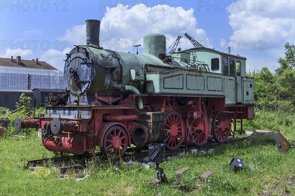 Steam locomotive 91 406 of the Prussian T 9.3 series