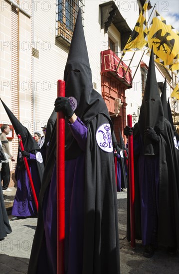 Penitents at the Semana Santa