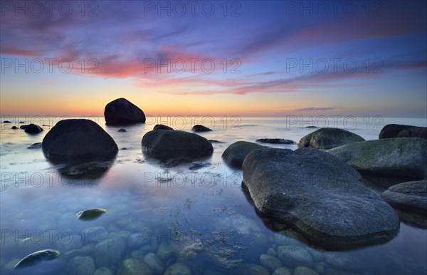 Sunset at the Baltic Sea