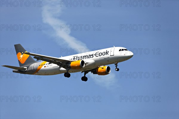 Thomas Cook Airbus A320 passenger aircraft