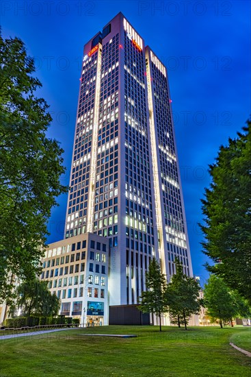 Opera Tower at the Blue Hour