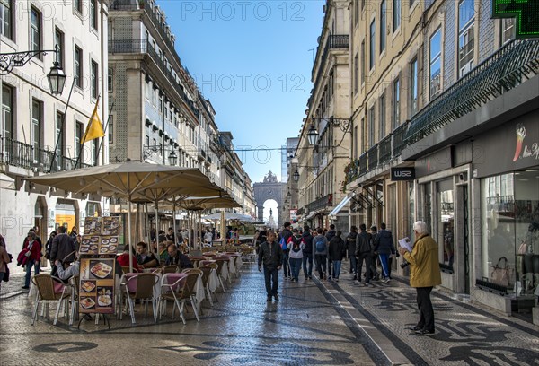 Restaurant in a street