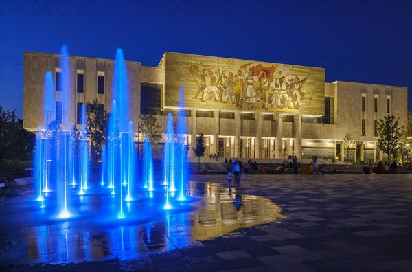 National Historical Museum with Fountain