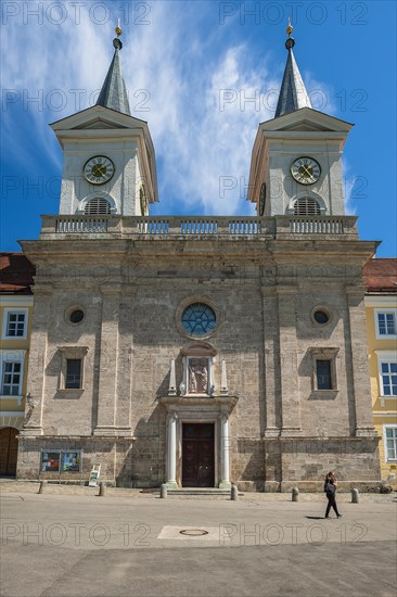 Former Benedictine Abbey with Basilica St. Quirin