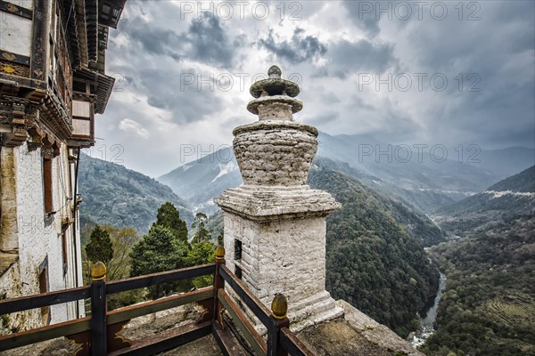 View from the largest monastery fortress
