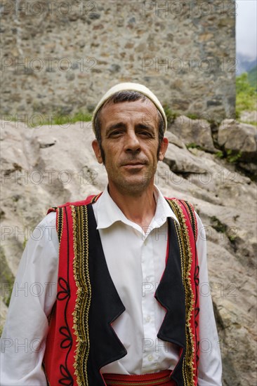 Man in traditional costume
