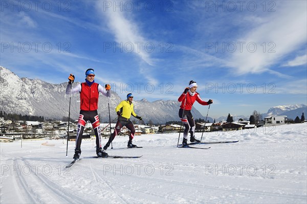 Cross-country skiers