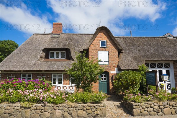 Thatched Frisian house in Wyk auf Fohr