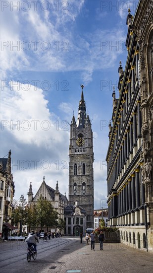 Tower Belfried and City Hall Stadhuis van Ghent