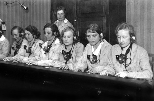 Telephone operators