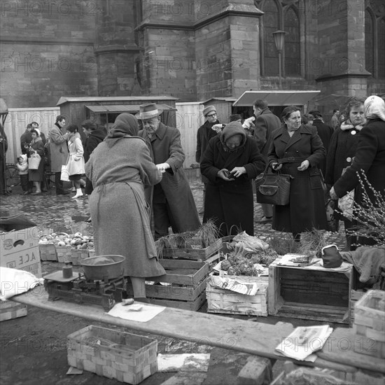 Woman selling vegetables