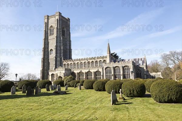 Historic village parish church of Saint Peter and Saint Paul