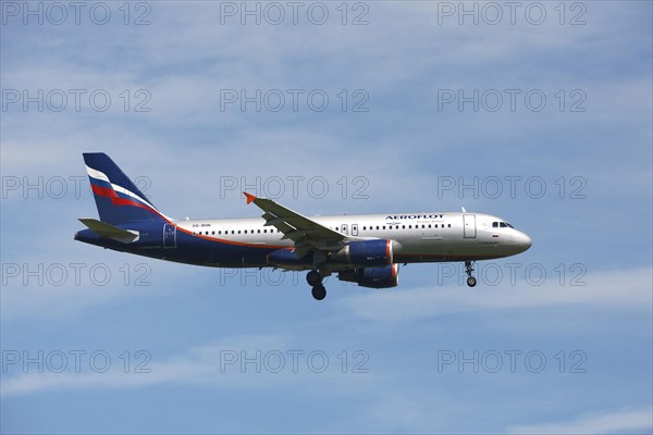 Aeroflot Airbus A320 passenger aircraft