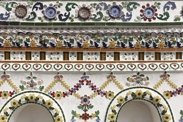 Chinese porcelain mosaic