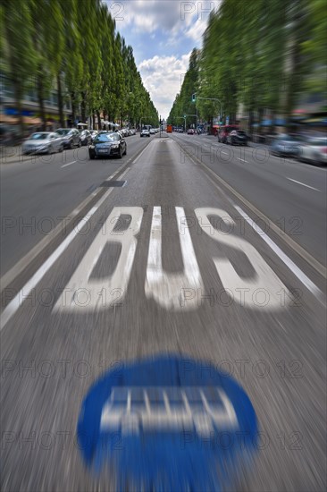 Lane for buses