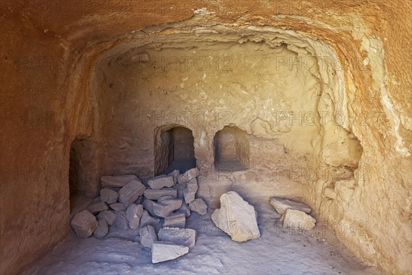 Archaeological excavation site