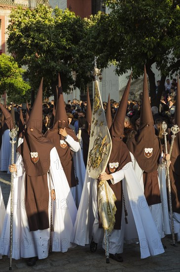 Penitents at the Semana Santa