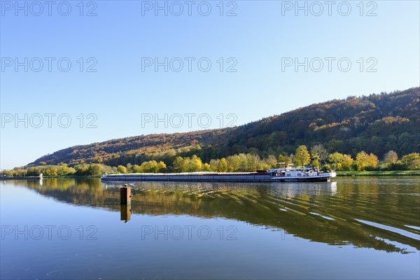 Cargo ship on Altmuhl