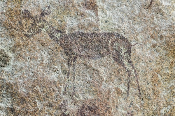 Gobabis Rock Art by the San Bushmen