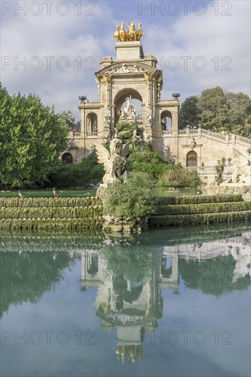 Cascada Monumental in the Ciutadella Park