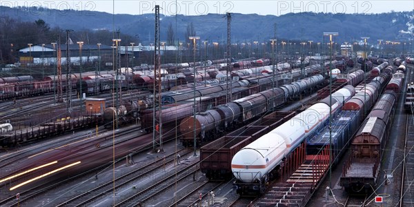 Train formation plant in the suburb of Vorhalle