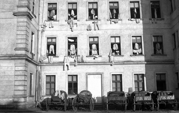 Facade of houses