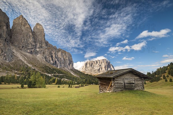 Hut at Grodner Joch