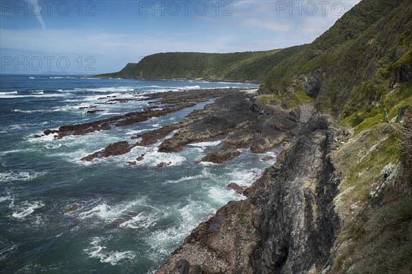 Rocky coast at Natures Valley