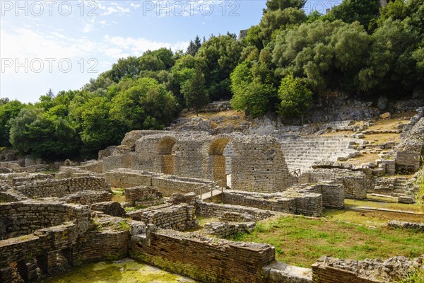 Baths and Roman theater