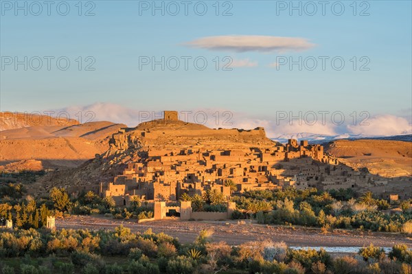 Ksar of Ait Ben Haddou at sunrise