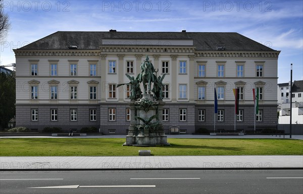 Kaiser Wilhelm Monument in front of the Ministry of Justice