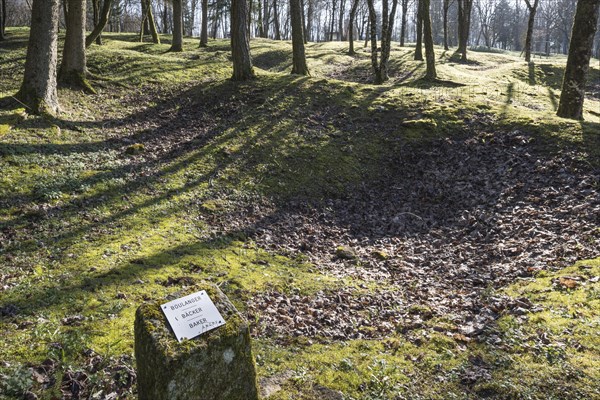 Site of the destroyed village Fleury-devant-Douaumont