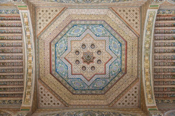 Ceiling with Arabic ornamentation