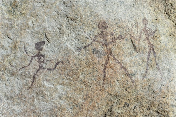 Gobabis Rock Art by the San Bushmen