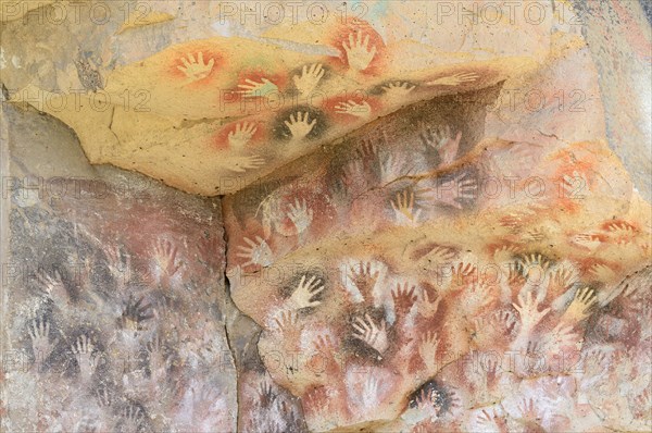 Cave paintings in the Cave of Hands