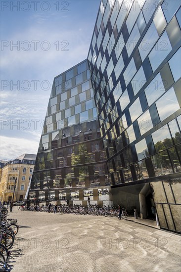 Modern glass facade