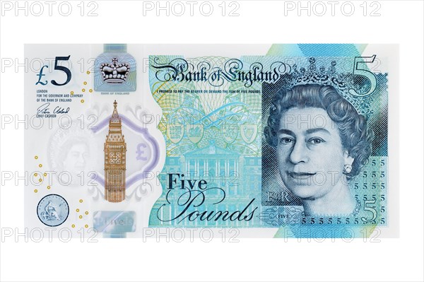 New five pound note