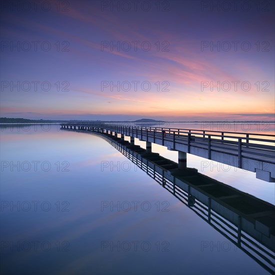 Seebrucke im Hafen