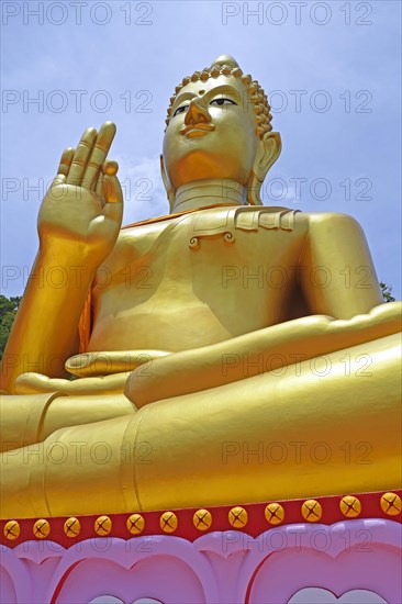 Sitting Golden Buddha