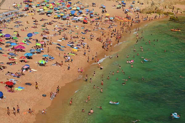 Busy beach