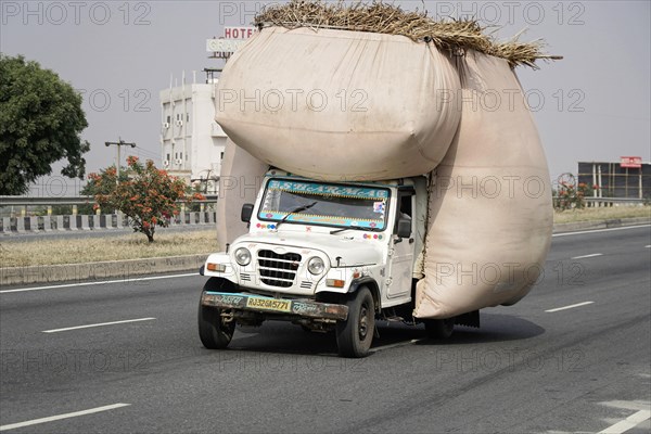 Fully loaded jeep