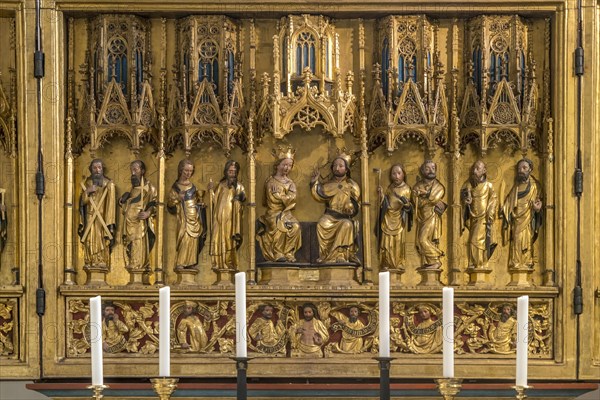 Gothic winged altar