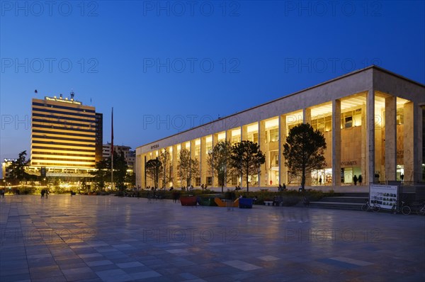 Palace of Culture with Opera House and National Library