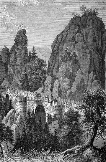 The Bastei in Saxon Switzerland