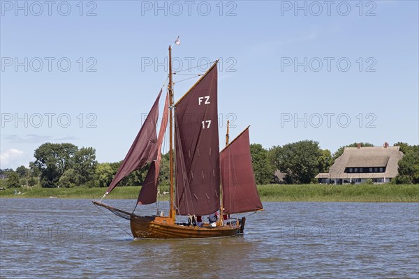 Zeesboot on Saaler Bodden